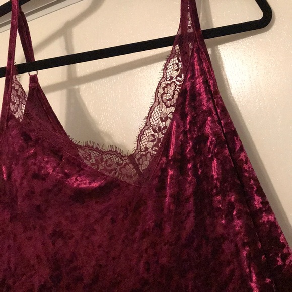 Torrid crushed velvet cami - Picture 3 of 5